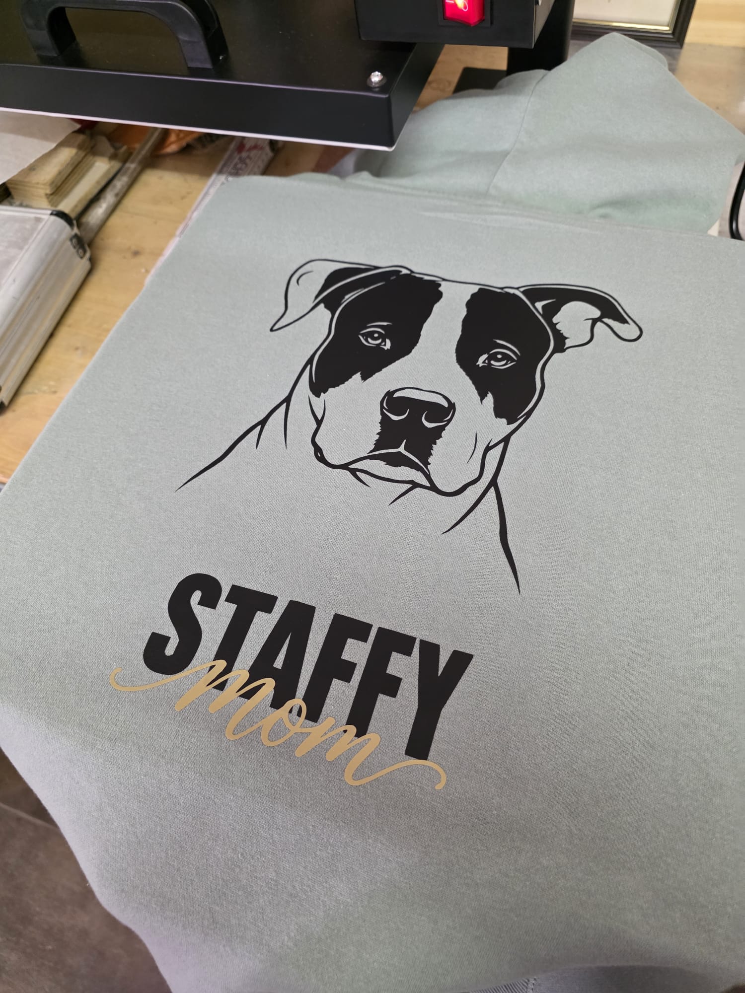 Staffy Mom